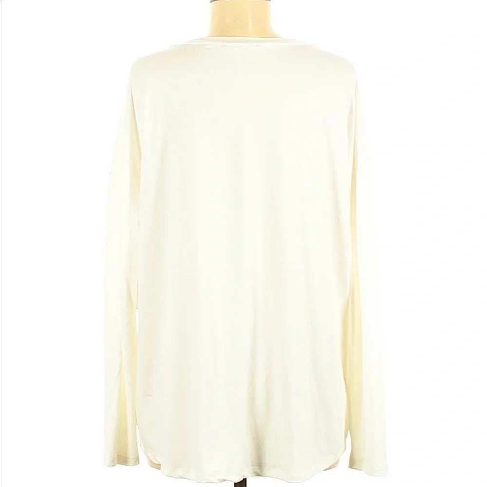 NWT Entro | Stripped Long Sleeve Button - Picture 2 of 7